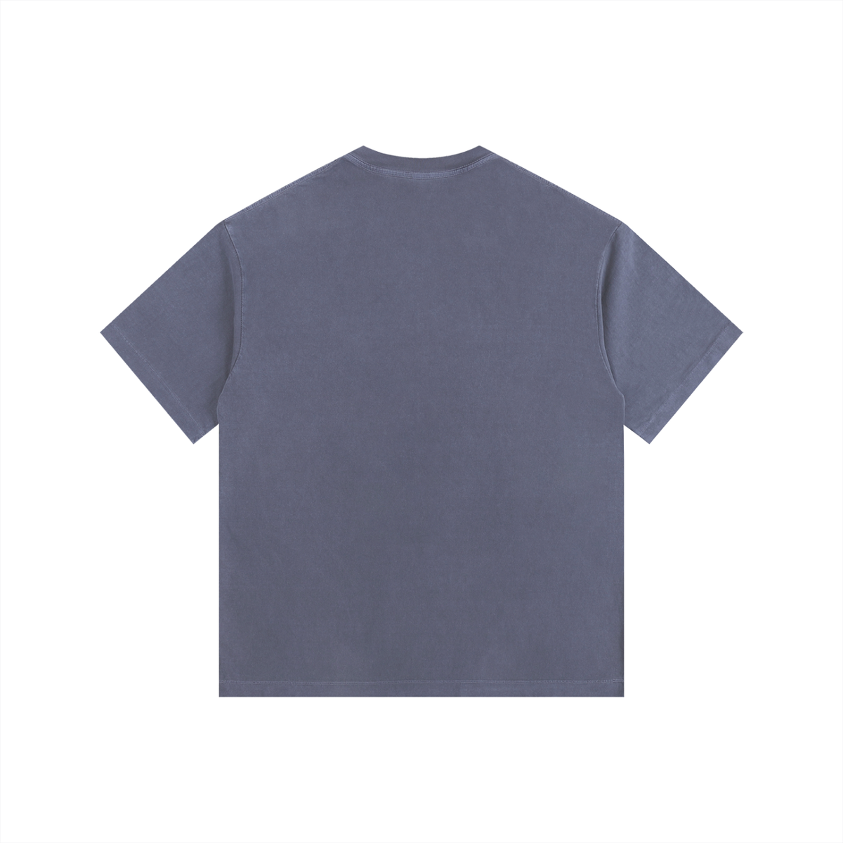 Vintage Wash Oversized Tee in Navy, back