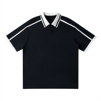 Contrast Piping Polo