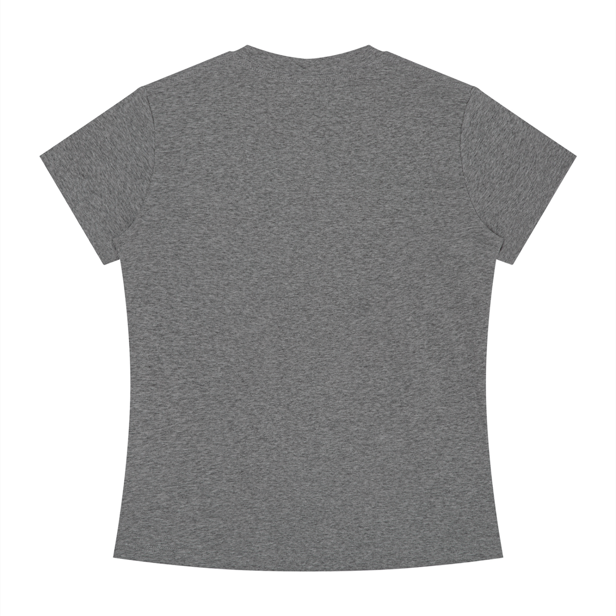 Women's Slim Fit Tee in Dark Grey, back