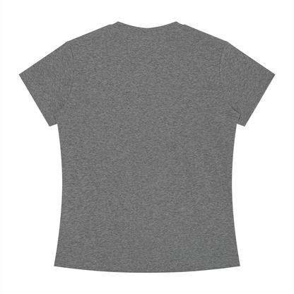 Women's Slim Fit Tee in Dark Grey, back