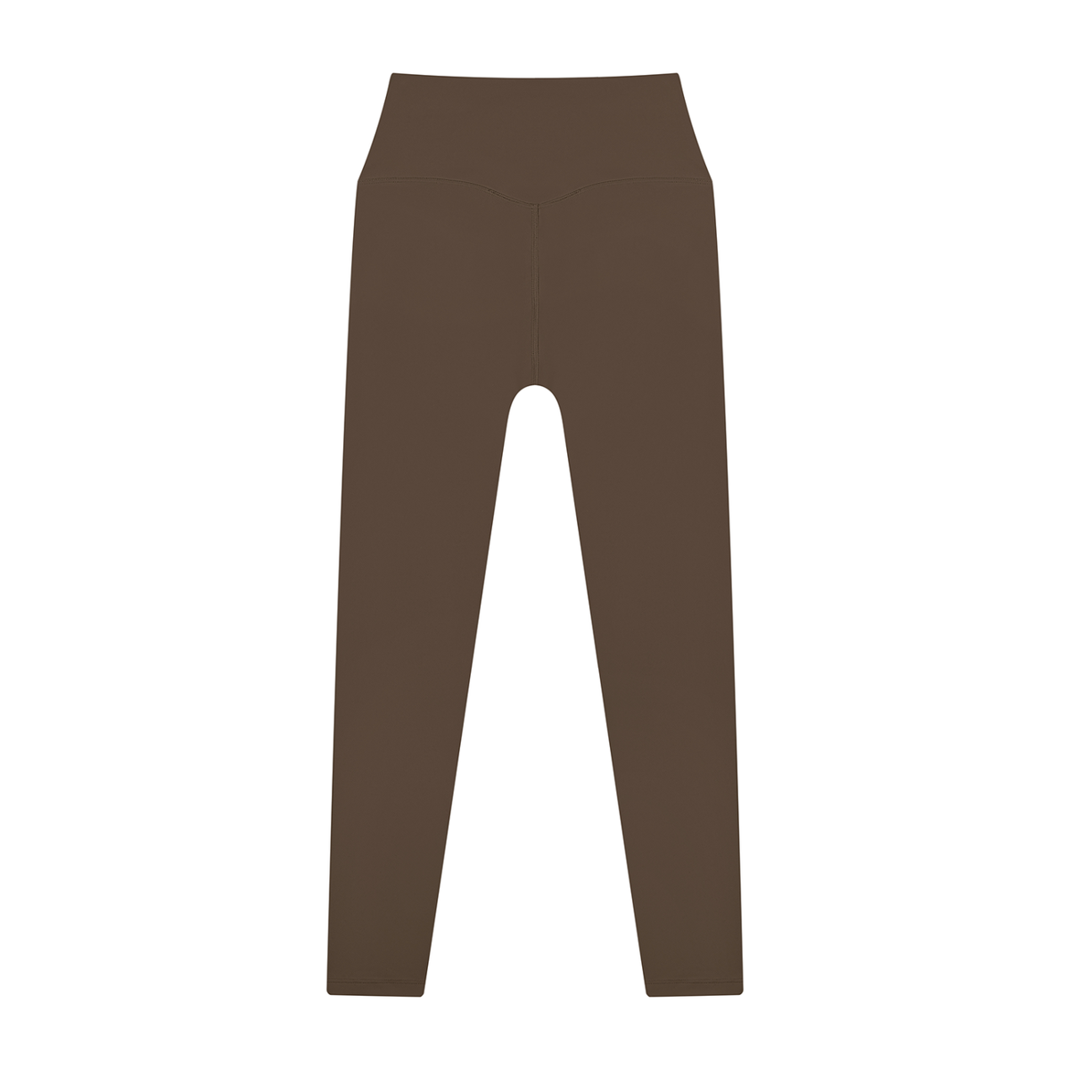 High Waisted Leggings in Coffee, back