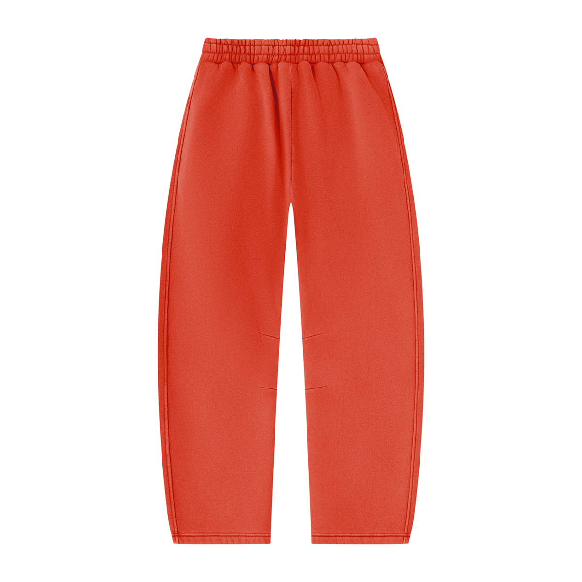 Vintage Wash Barrel Leg Sweatpants in Washed Red, back