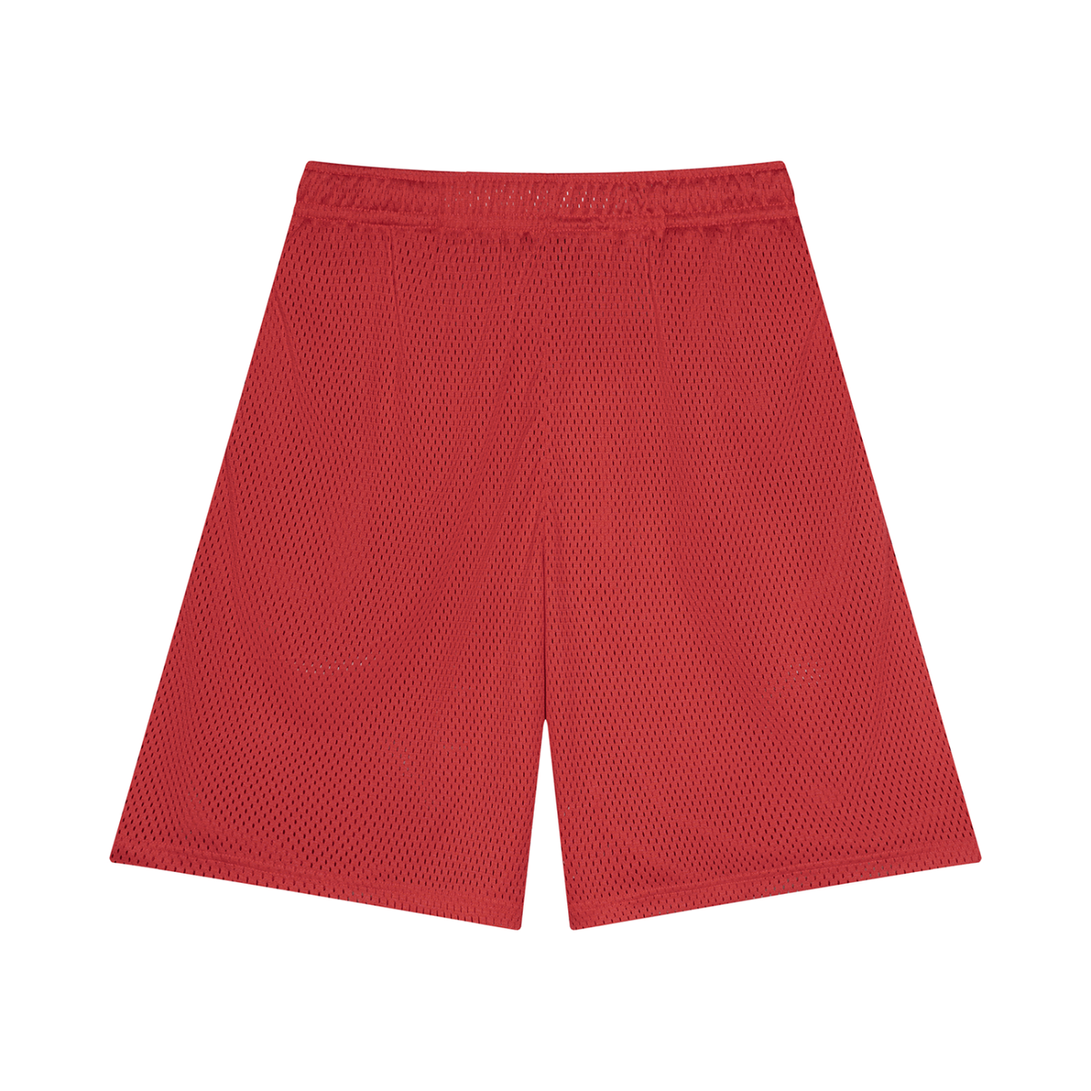 Mesh Basketball Shorts in Red, front