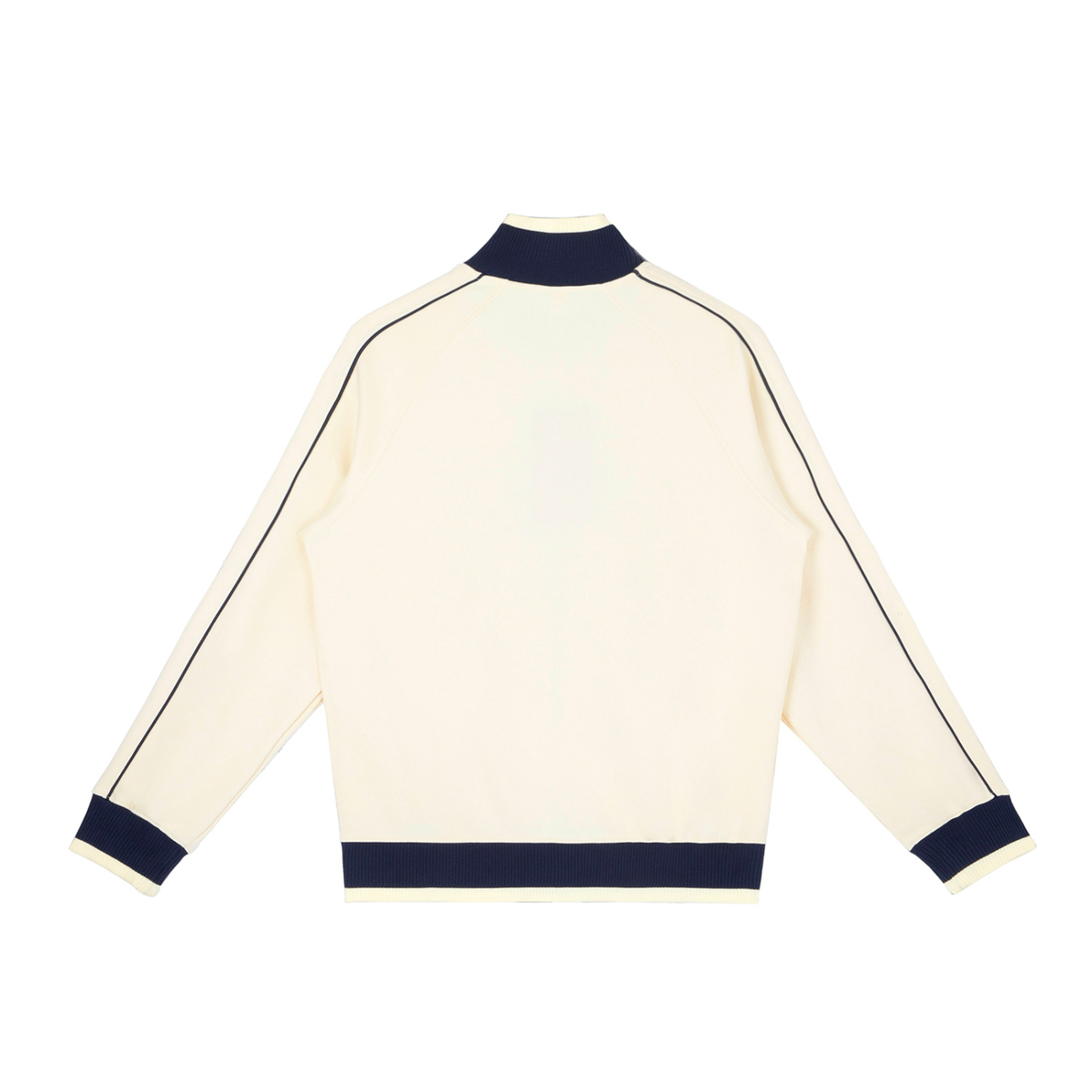 Colour Block Track Jacket in Mild Apricot, back