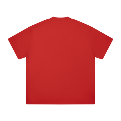 Ultra Heavyweight Tee in Red, back