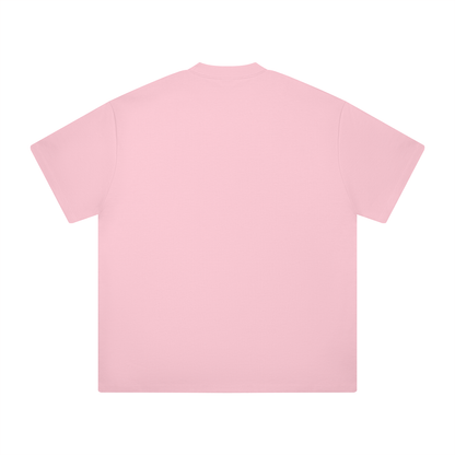 Ultra Heavyweight Tee in Pink, back