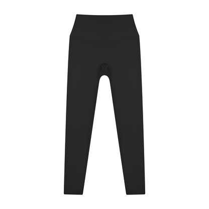 High Waisted Leggings in Black, front