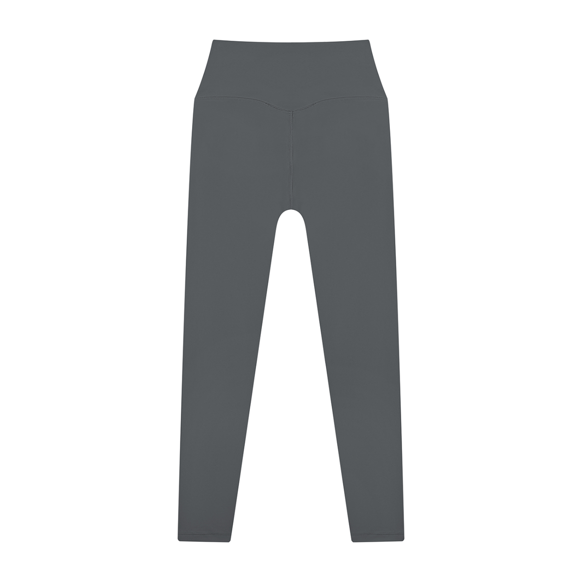 High Waisted Leggings in Dark Grey, back