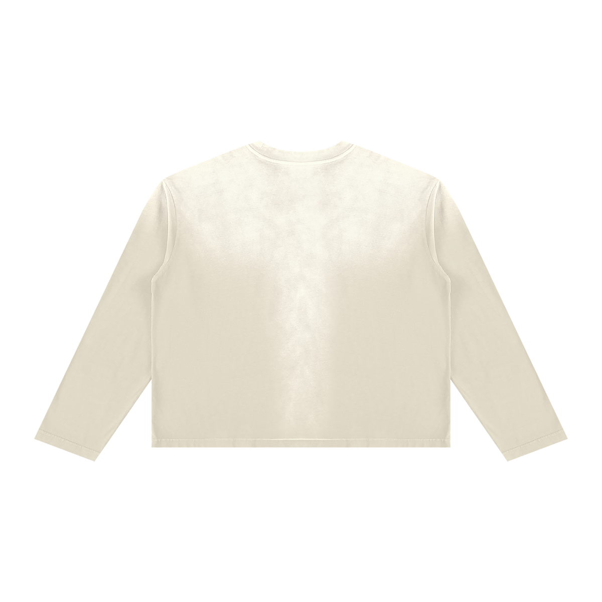 Sunfade Long Sleeve Tee in Apricot, back