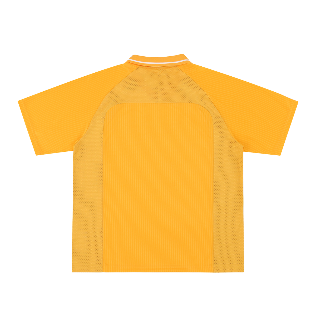 Striped Football Jersey in Yellow, back