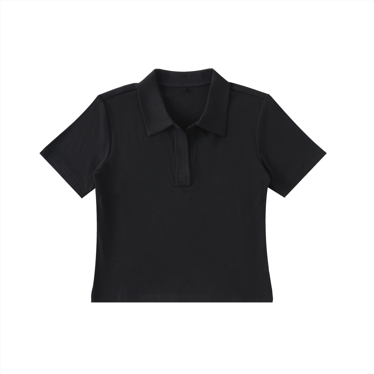 Women's Fitted Crop Polo
