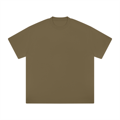 Ultra Heavyweight Tee in Coffee, front