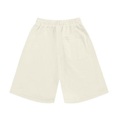 Kids Sports Shorts in Light Apricot, back