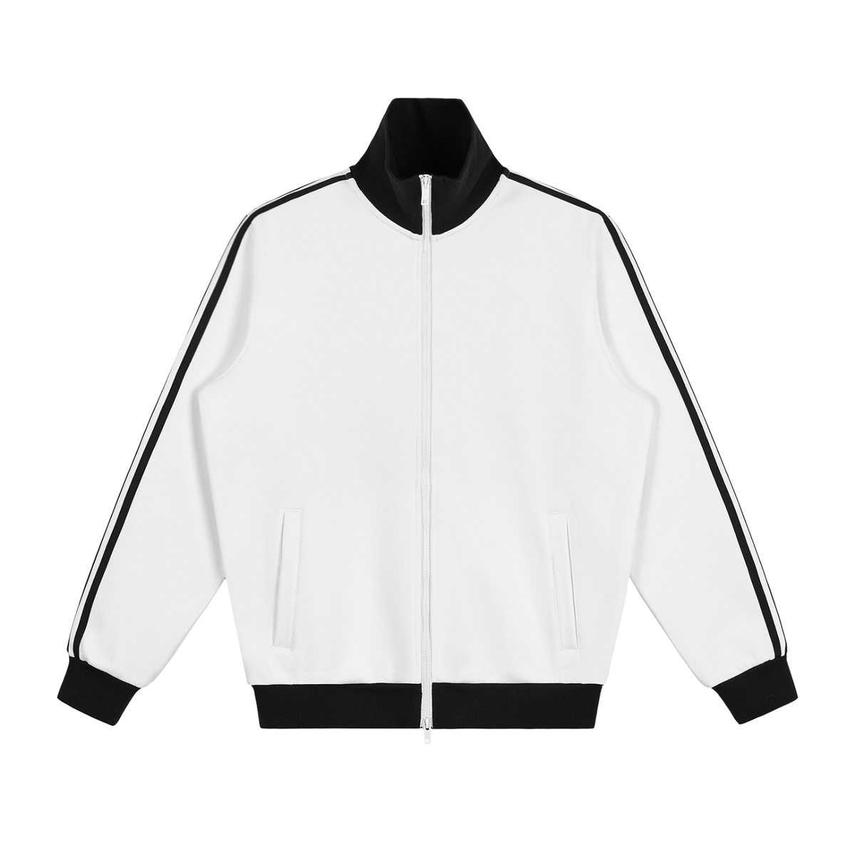 Side Stripe Fleece Track Jacket