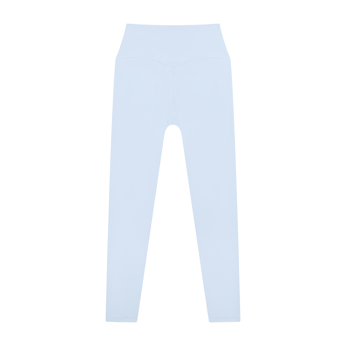 High Waisted Leggings in Light Blue, back