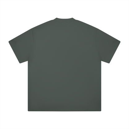 Ultra Heavyweight Tee in Dark Grey, back