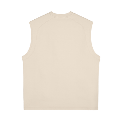 Quick-Dry Cooling Singlet in Apricot, back