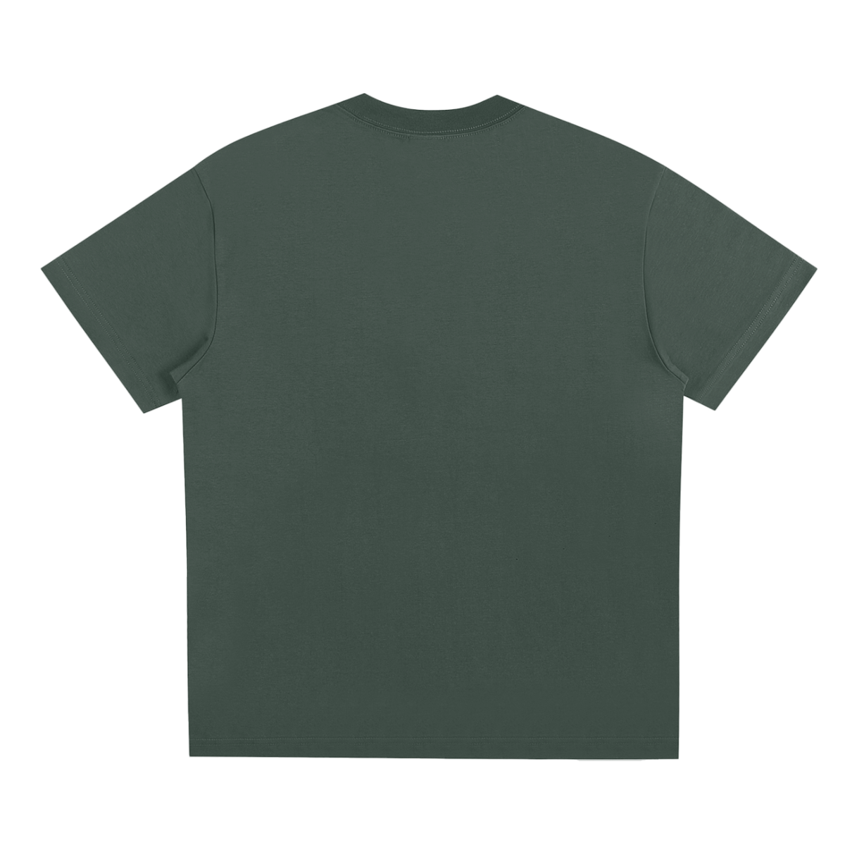 Quick-Dry Cooling Tee in Green, back