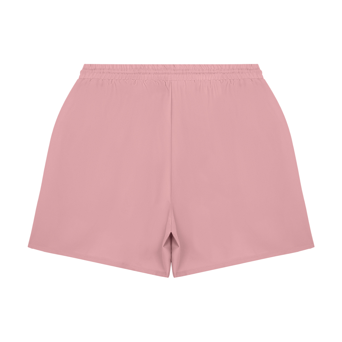 Men's Lined Running Shorts in Pink, back
