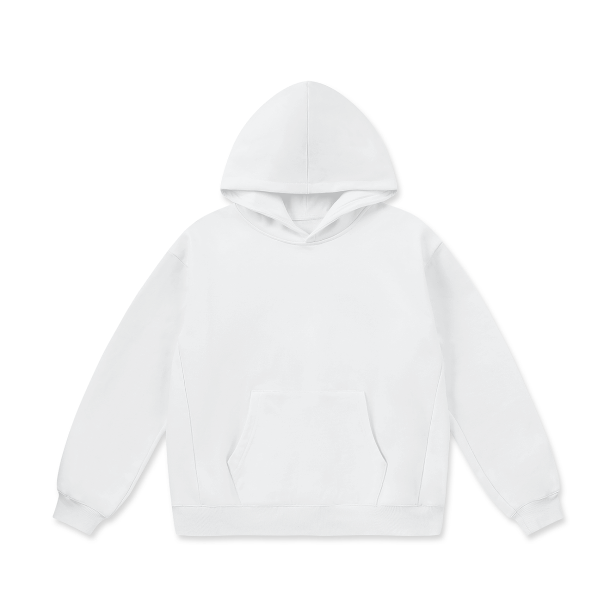 Extra Heavyweight Oversized Hoodie in Lucent White, front