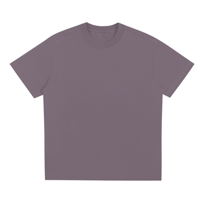 Quick-Dry Cooling Tee in Plum Purple, front