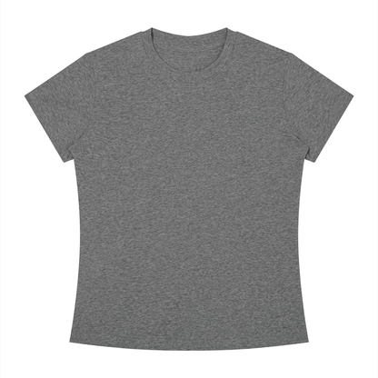 Women's Slim Fit Tee in Dark Grey, front
