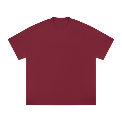 Ultra Heavyweight Tee in Wine Red, front