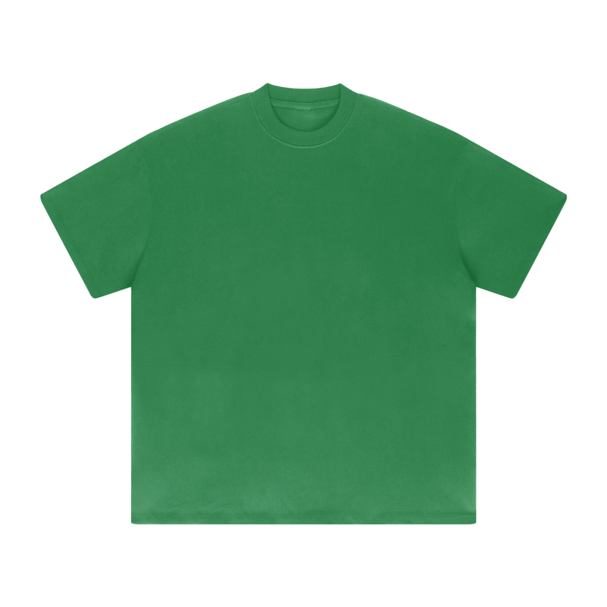 Ultra Heavyweight Tee in Fruit Green, front
