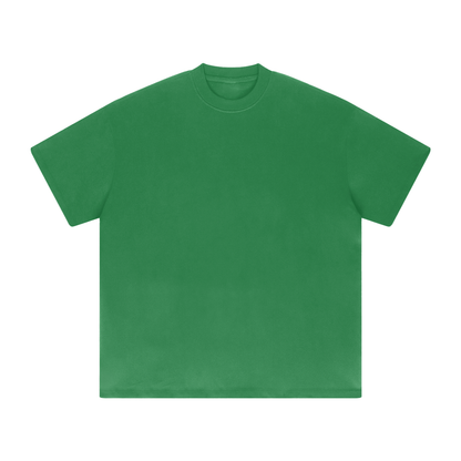 Ultra Heavyweight Tee in Fruit Green, front