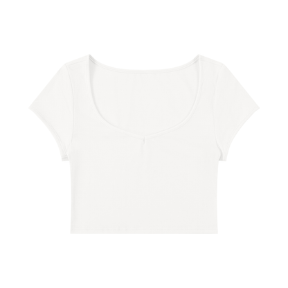 Women's Fitted Crop Tee