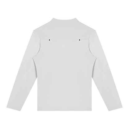 Quarter-Zip Training Top in Grey, back