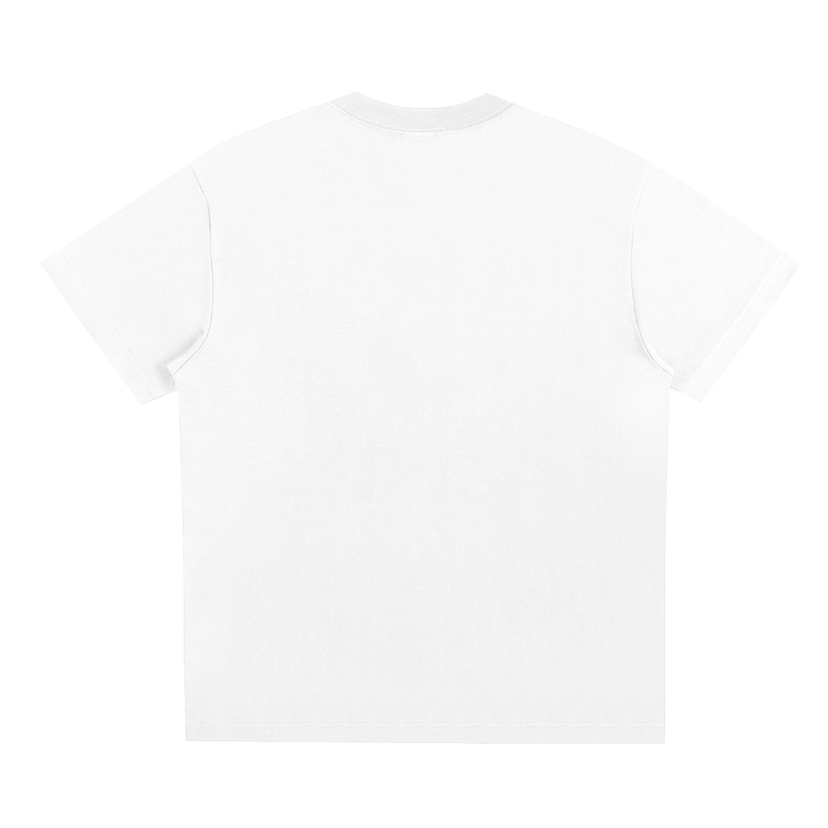 Quick-Dry Cooling Tee in White, back
