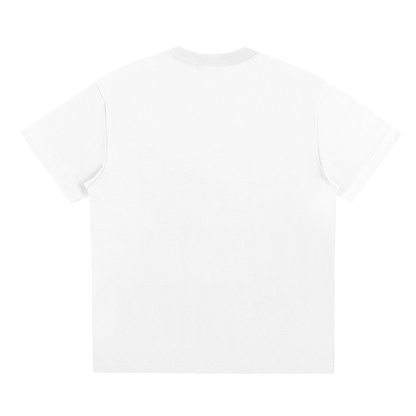 Quick-Dry Cooling Tee in White, back