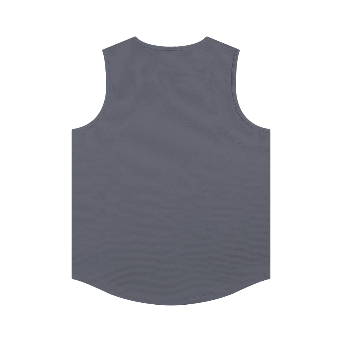 Lightweight Sports Singlet in Grey, back