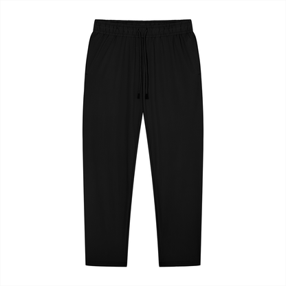 Men's Tapered Training Pants in Black, front