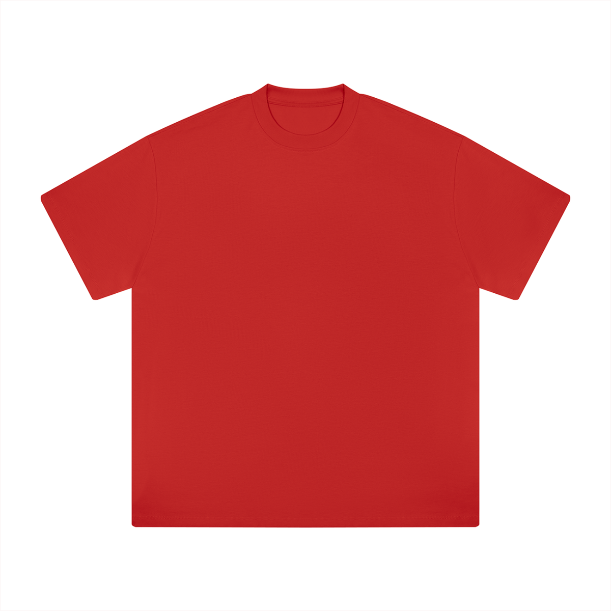 Ultra Heavyweight Tee in Red, front