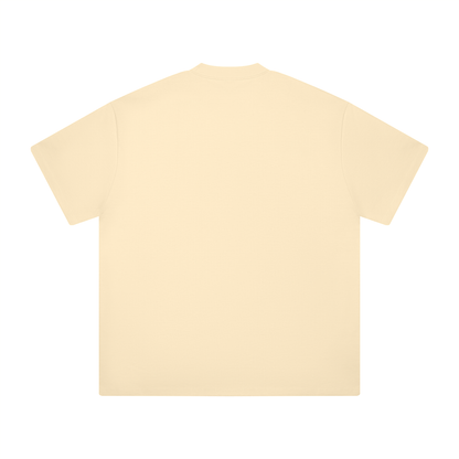 Ultra Heavyweight Tee in Apricot, back