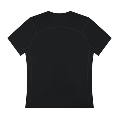 Men's Performance Running Tee in Black, back