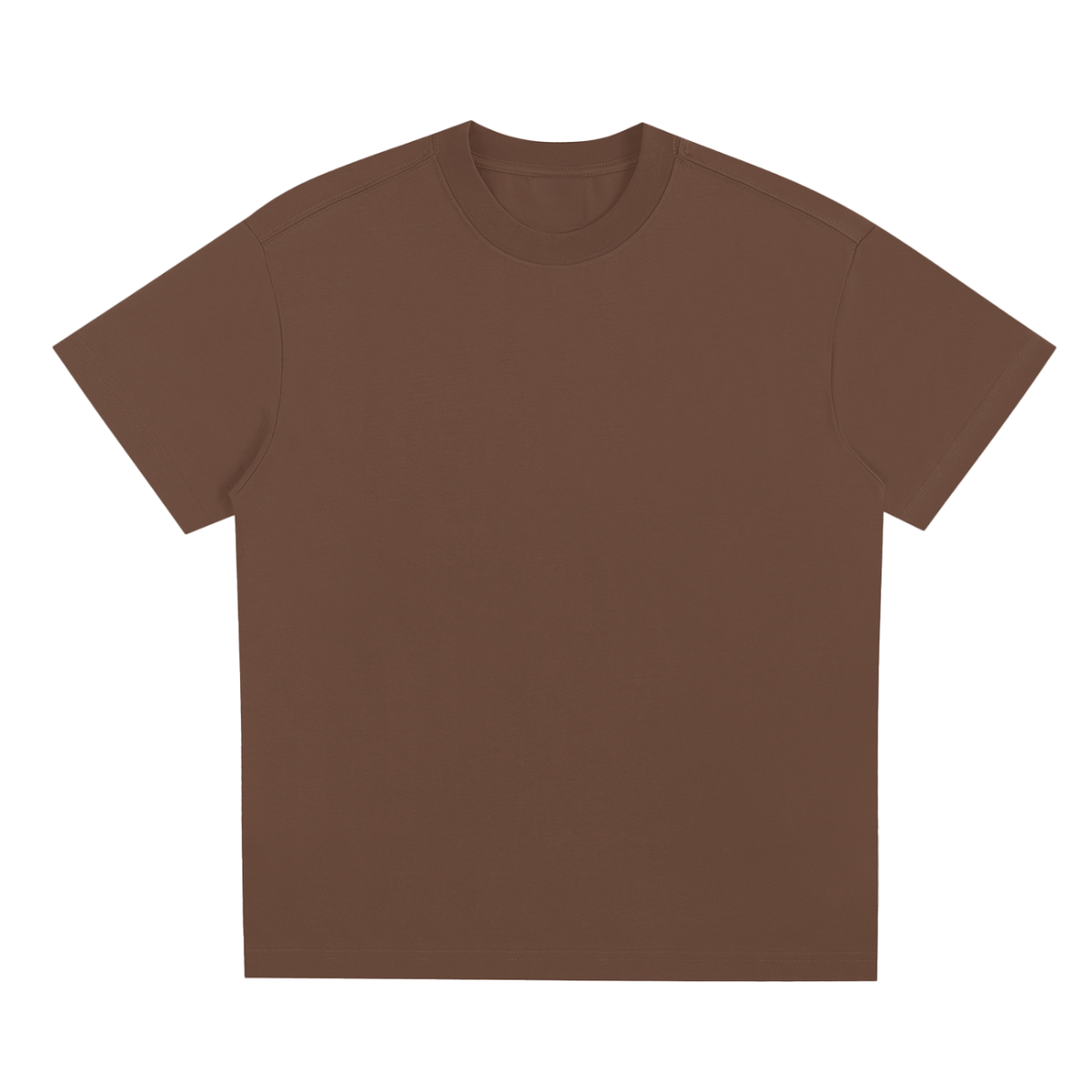 Quick-Dry Cooling Tee in Brown, front
