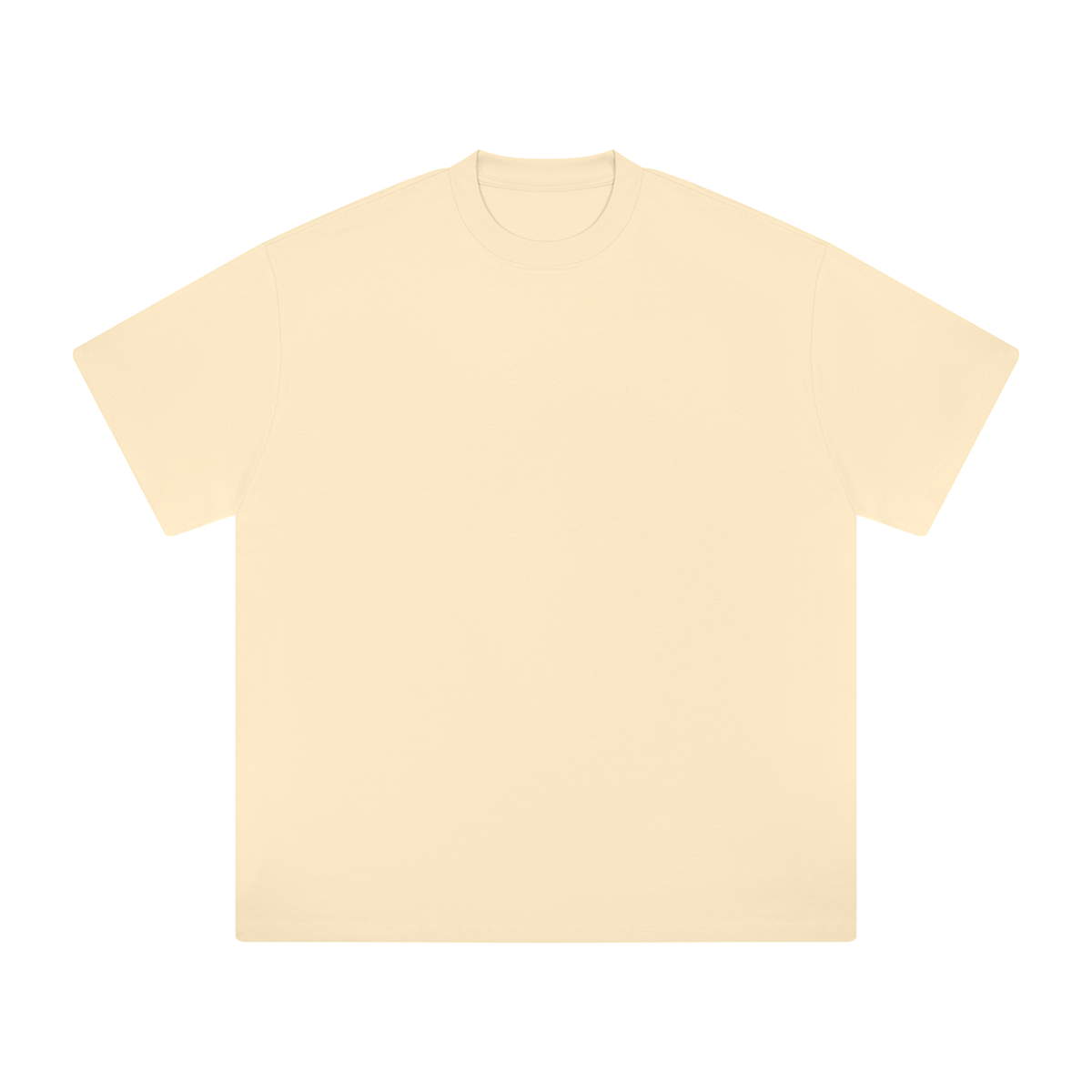 Ultra Heavyweight Tee in Apricot, front