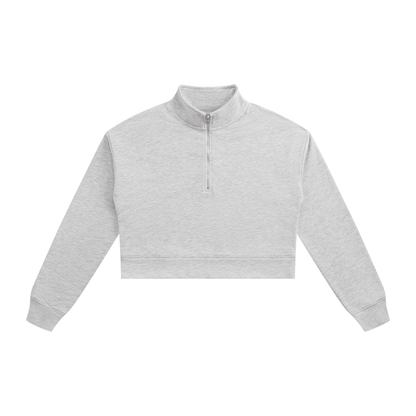 Women's Cropped Quarter-Zip
