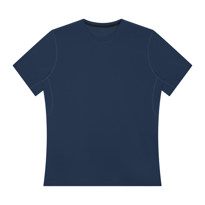 Men's Performance Running Tee in Navy, front