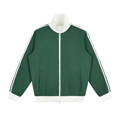 Side Stripe Fleece Track Jacket