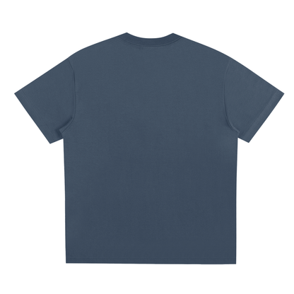 Quick-Dry Cooling Tee in Midnight Blue, back