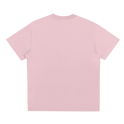 Quick-Dry Cooling Tee in Pink, back
