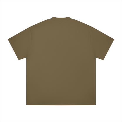 Ultra Heavyweight Tee in Coffee, back
