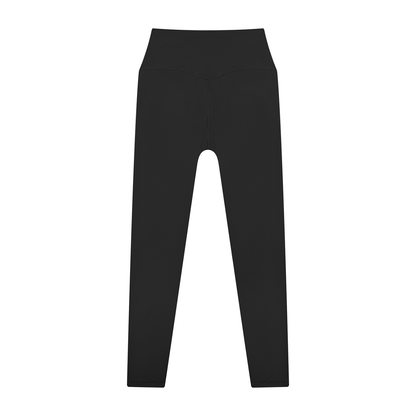 High Waisted Leggings in Black, back