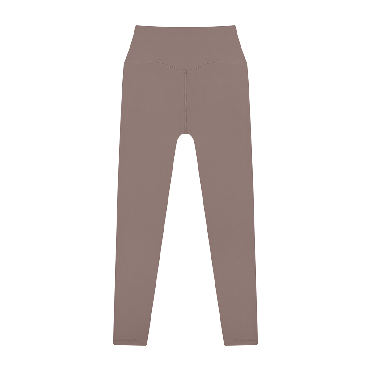 High Waisted Leggings in Ash Purple, back