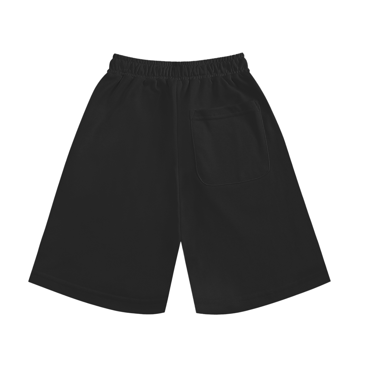 Kids Sports Shorts in Black, back