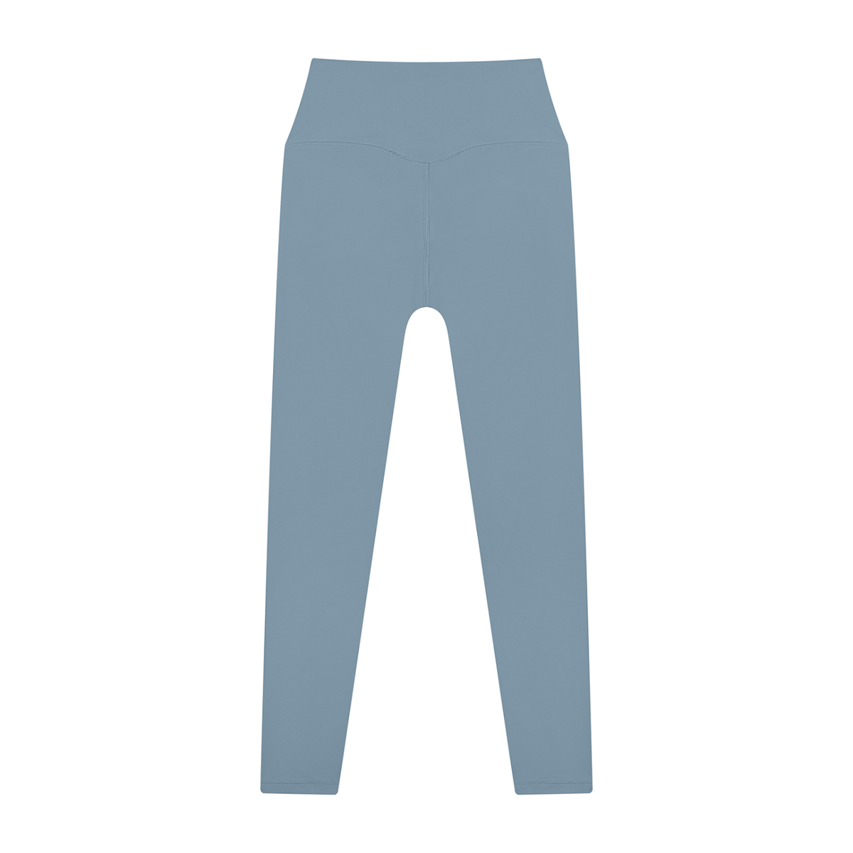 High Waisted Leggings in Haze Blue, back